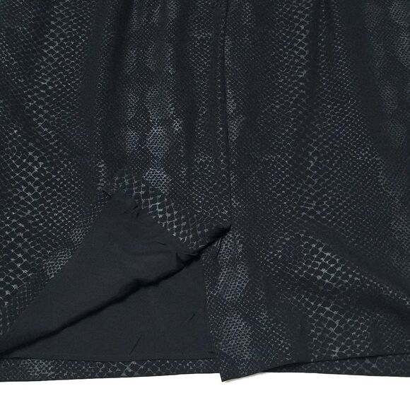 JONES New York Black Snakeskin Bodycon Midi Dress - Picture 7 of 9